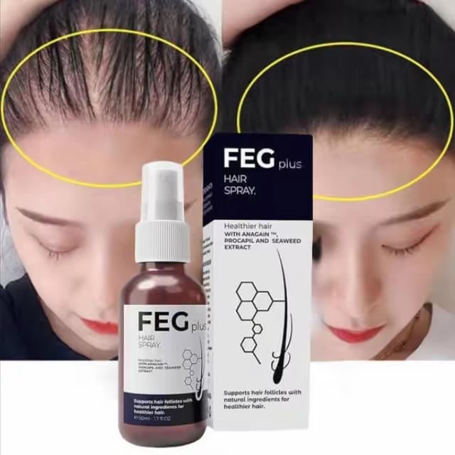 FEG Plus USA Hair Spray - 50 ML